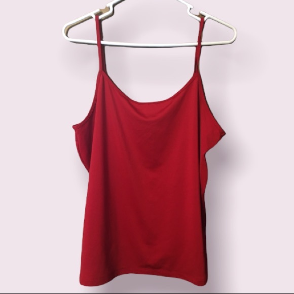 EUC! Lane Bryant red cami - Picture 2 of 8